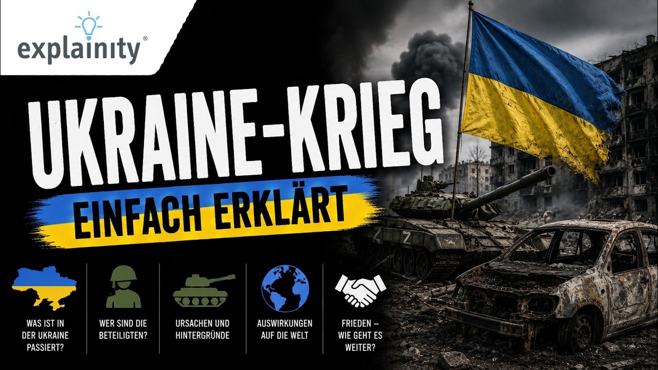 Ukraine-Krieg einfach erklärt (explainity® Erklärvideo)