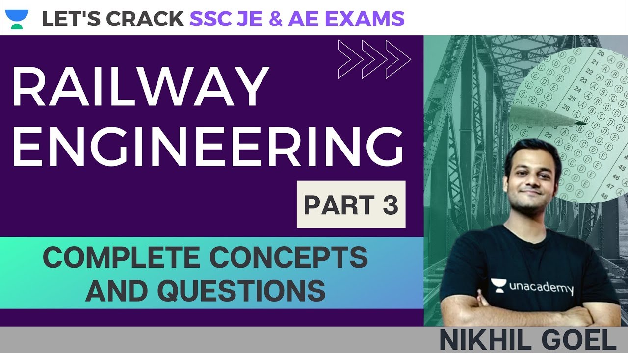 Complete Railway Engineering Concepts & Questions | RRB/SSC JE Exam | Nikhil Goel