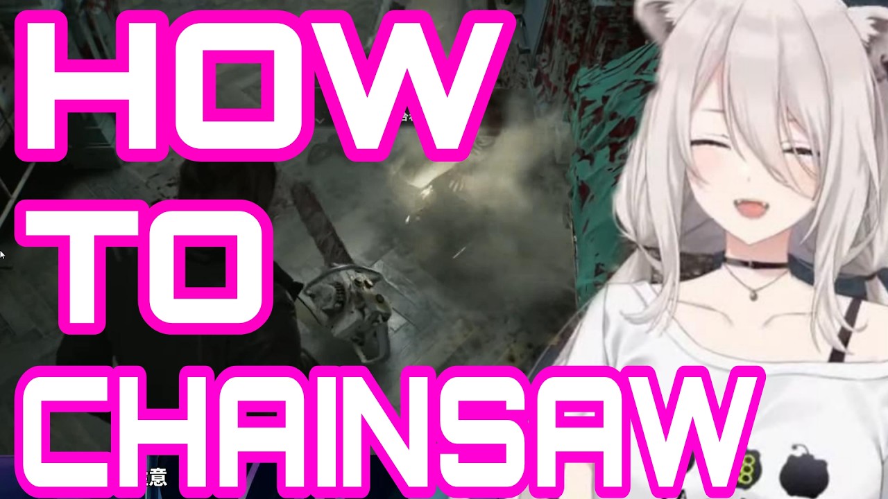 Shishiro Botan Can't Stop Laughing At Chainsaw | RESIDENT EVIL 9 [Hololive/Sub]