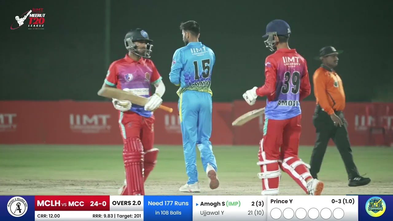 MATCH HIGHLIGHTS || MEERUT CANTT CAMMONDOS VS MEERUT CIVIL LINES HEROES || DAY 3 ||