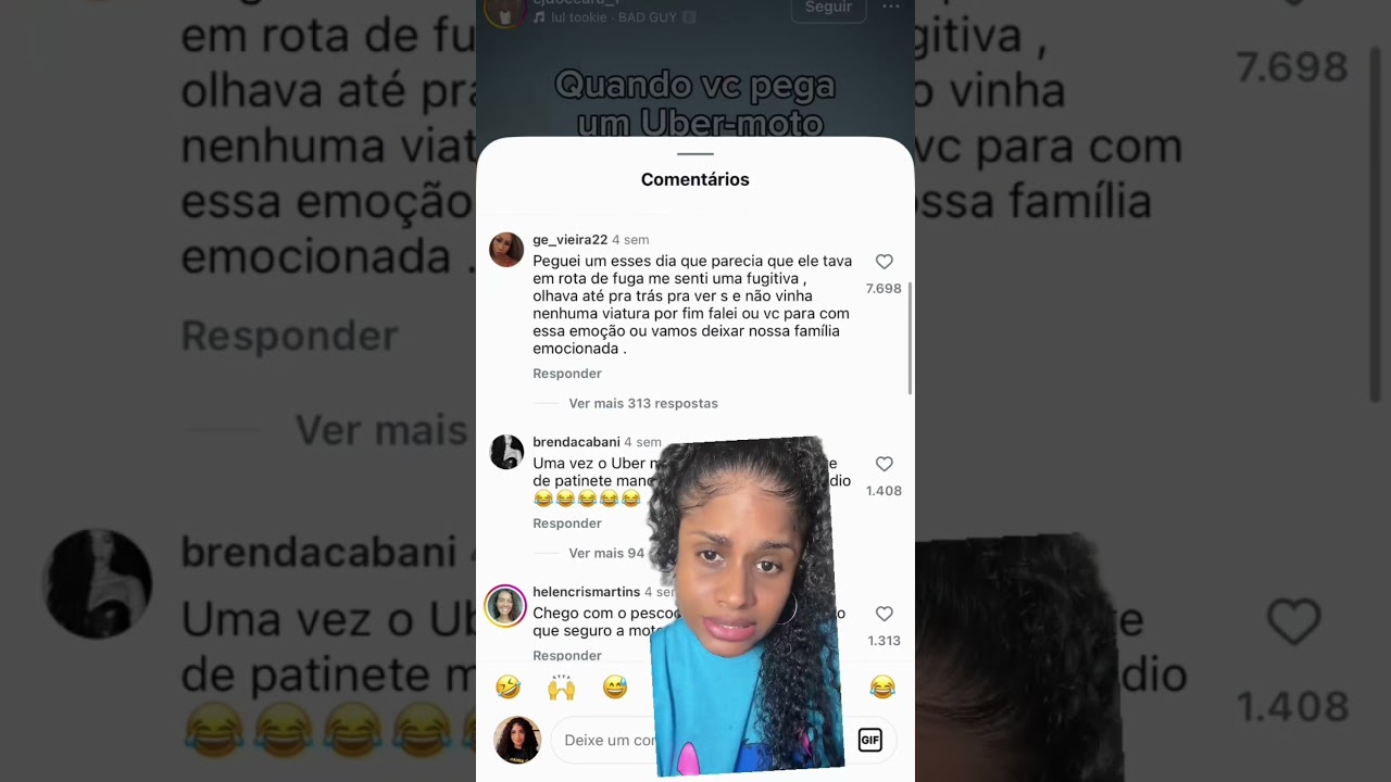 Passageiro n&atilde;o, iFood. #ubermoto #motouber