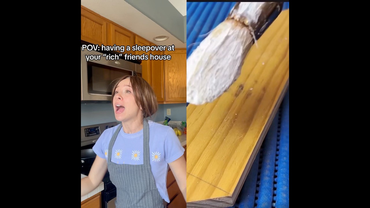 (Part 13)Having a sleepover at your rich friends house. #funny #pov #foryou #fyp