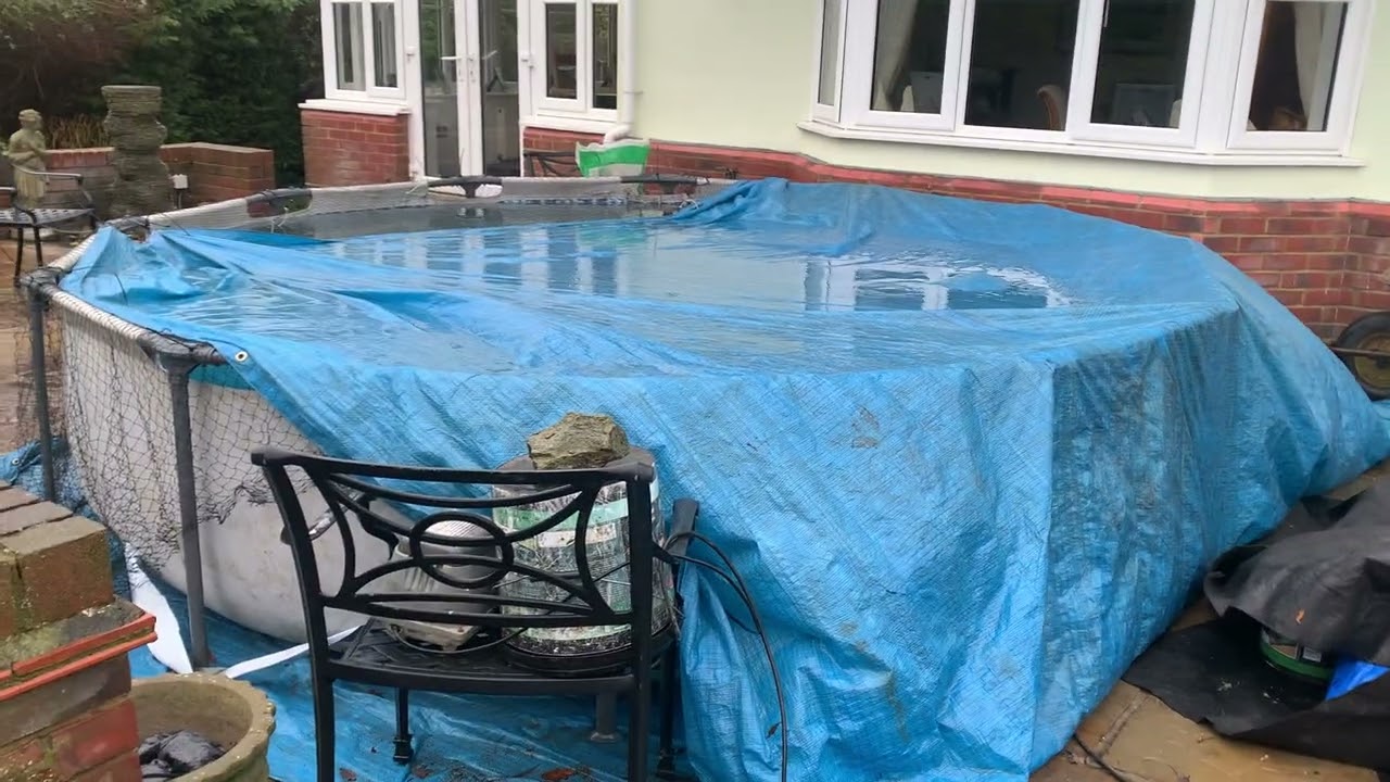 Pond work in ongar Essex 
