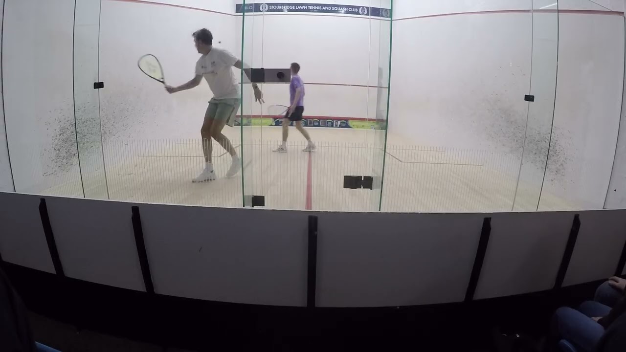 STOURBRIDGE RACKETBALL 2025 FINALS  MATT BEDWELL V ALI MUTCH