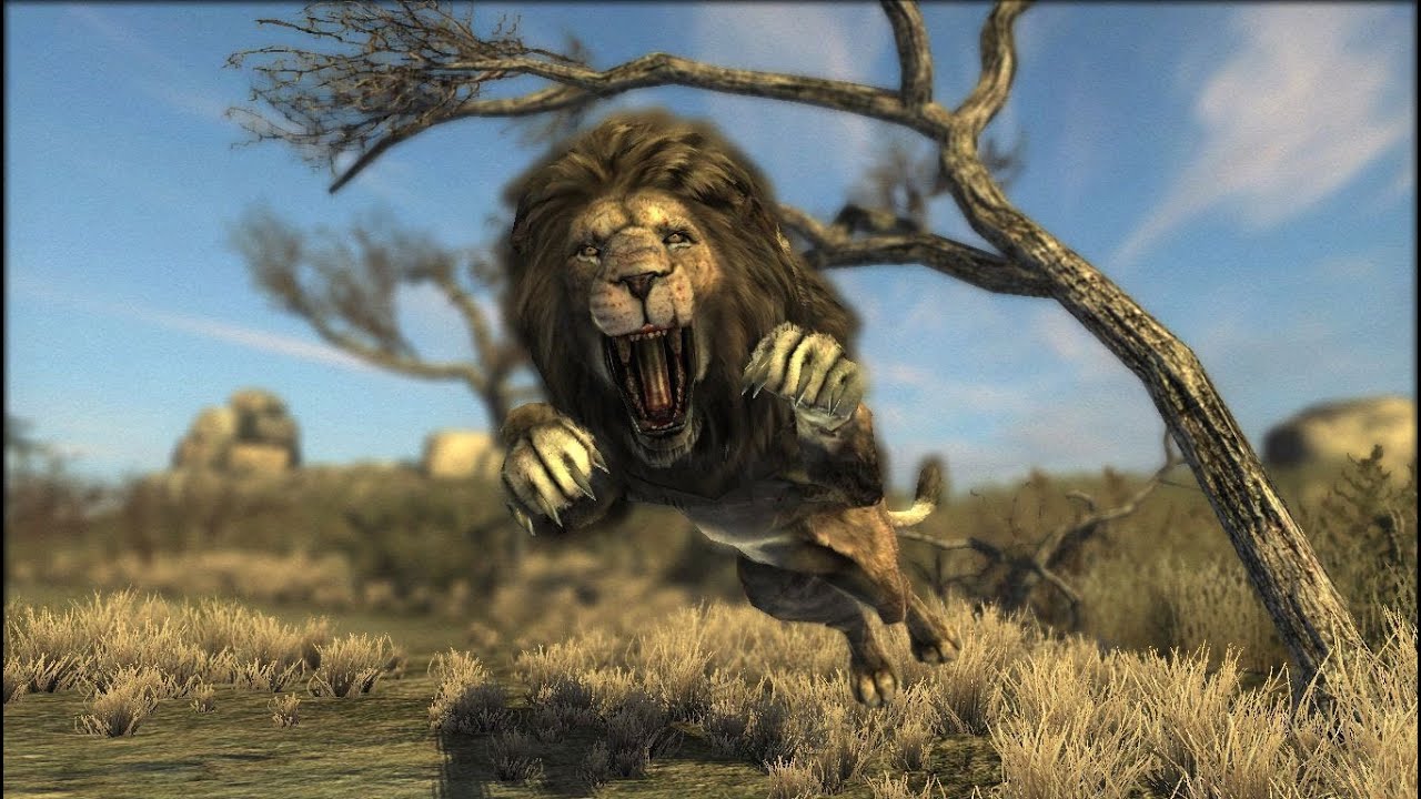 Cabelas Dangerous Hunts - Hunting LioNS! 1080p