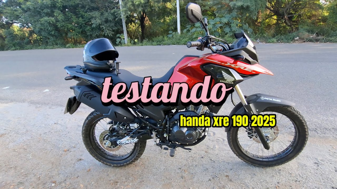 Interagino um pouco com vocês. ( Honda XRE 190 2025 )