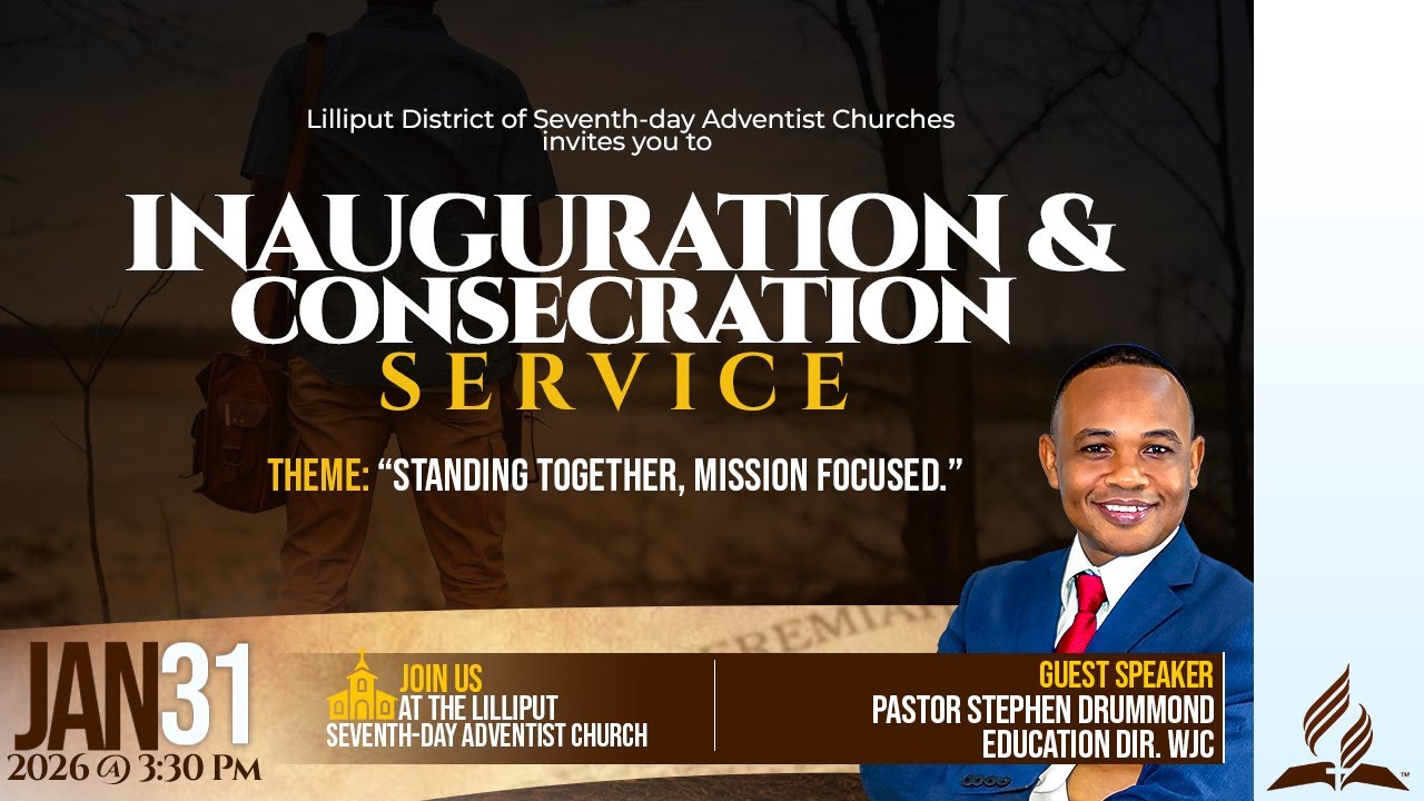 Inauguration & Consecration Service || Sabbath, January 31, 2026 || 3:30PM