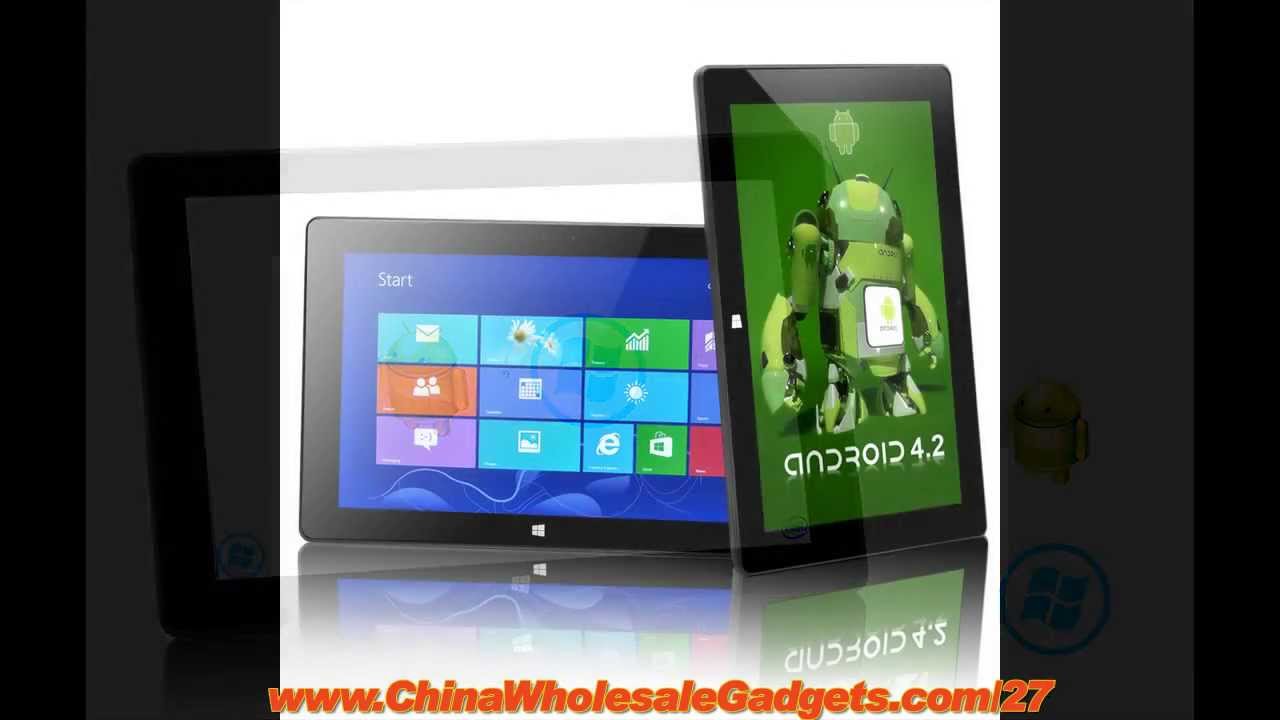 Dual OS Tablet Android and Windows 8 1 Pro Compatible