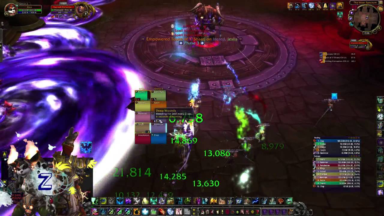 Heroic Garrosh Kill - Solo Heal
