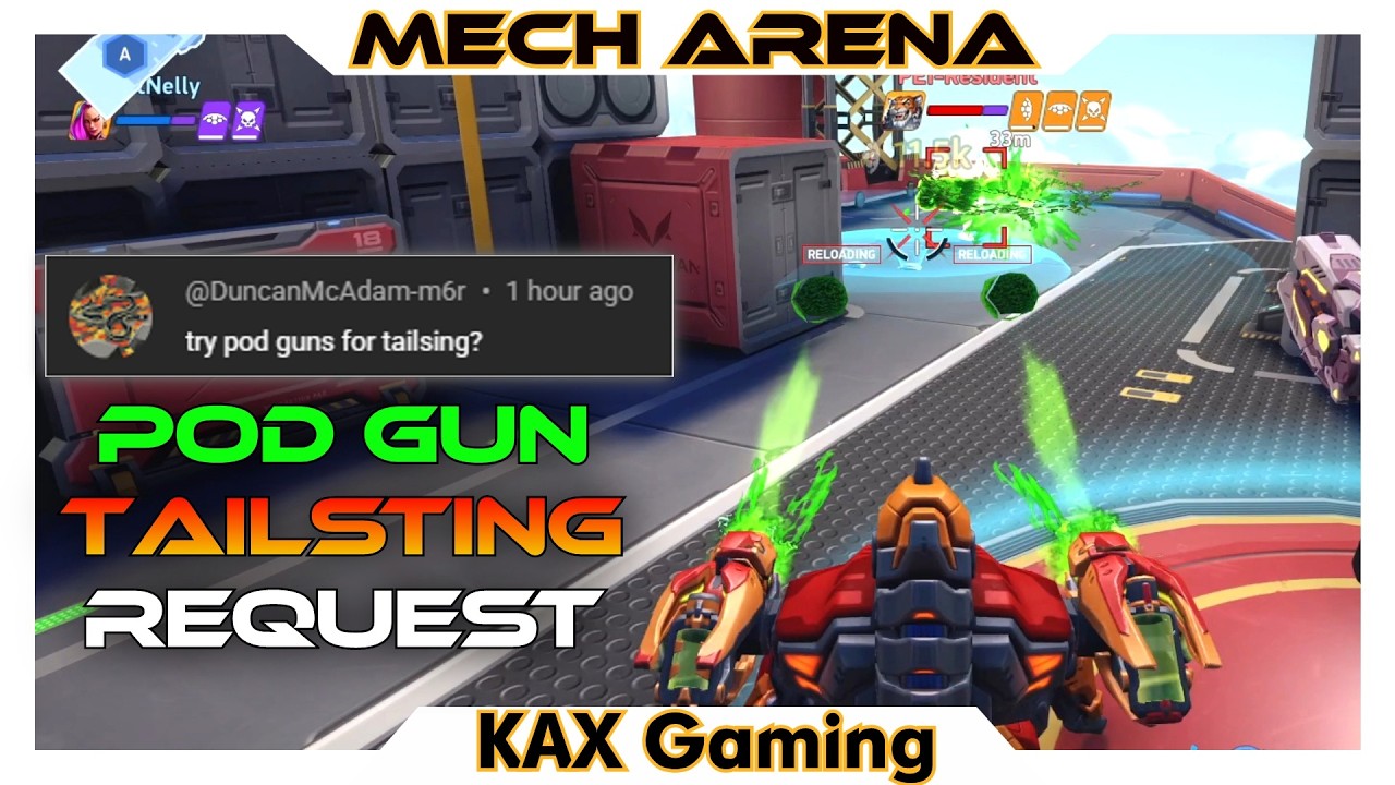 Versa Redox nawet działa😮 | Prośba o przetestowanie Podguna👍 - Mech Arena