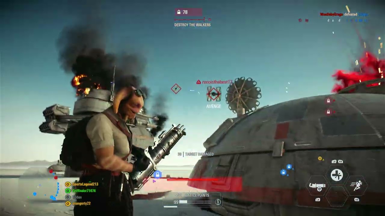 We Made The Resistance As Realistic As Possible...We Suck! (Star Wars Battlefront 2)