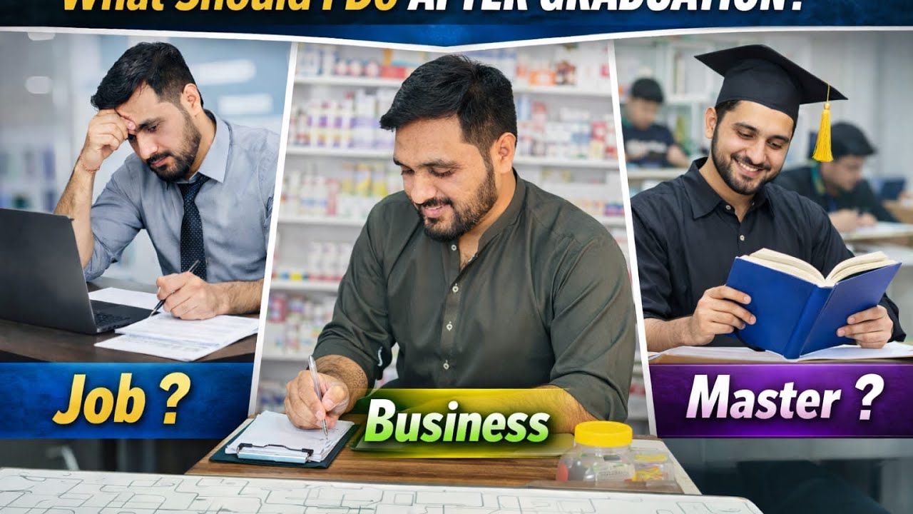 What should do after Graduation? Boht cofuse hu kya krna chaiy 😑