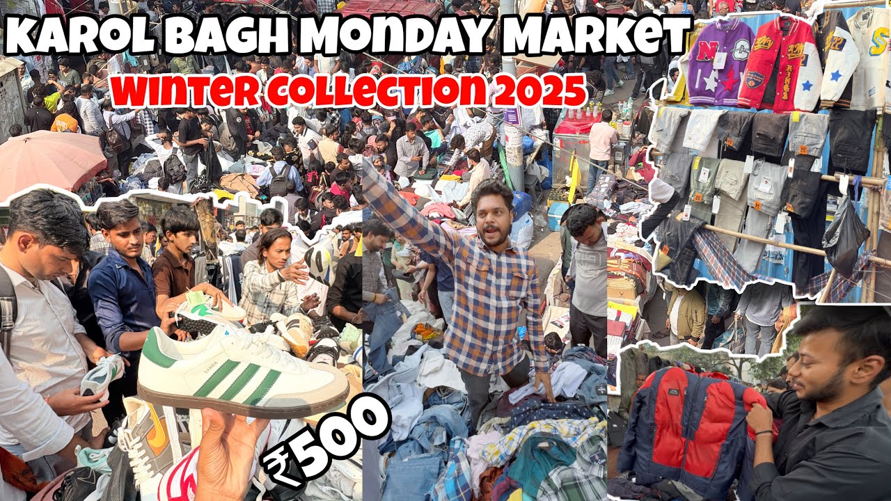 Karol Bagh Winter Collection 2025 | Latest Jackets, Sweaters & Boots | Delhi Shopping Vlog