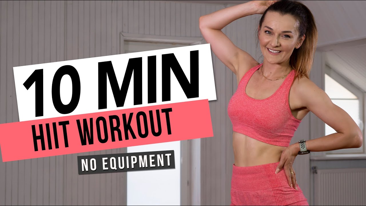 10 MIN EXTREME HIIT WORKOUT  / No Equipment I Monika Kolakowska