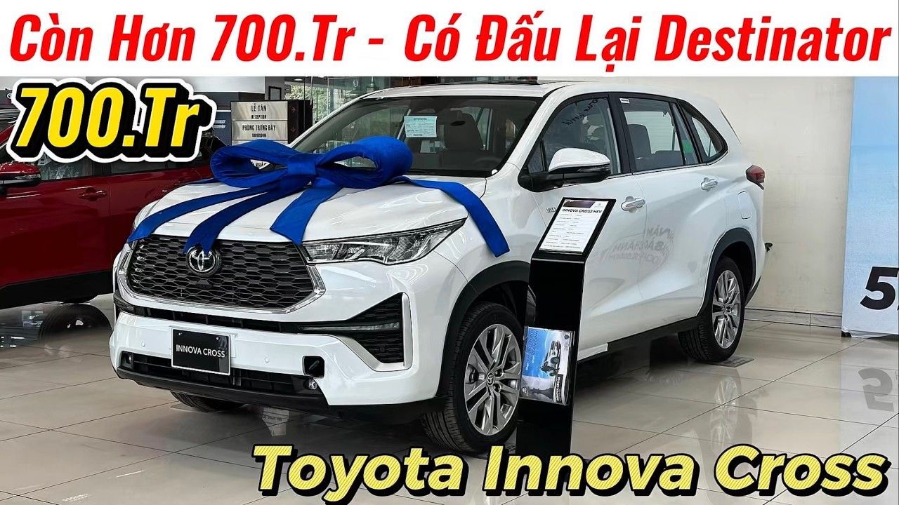 ✅Giảm Giá Toyota Innova Cross 2026 Còn Hơn 700Tr | Tranh Đấu Với Destinator 2026 | Giá Xe Việt