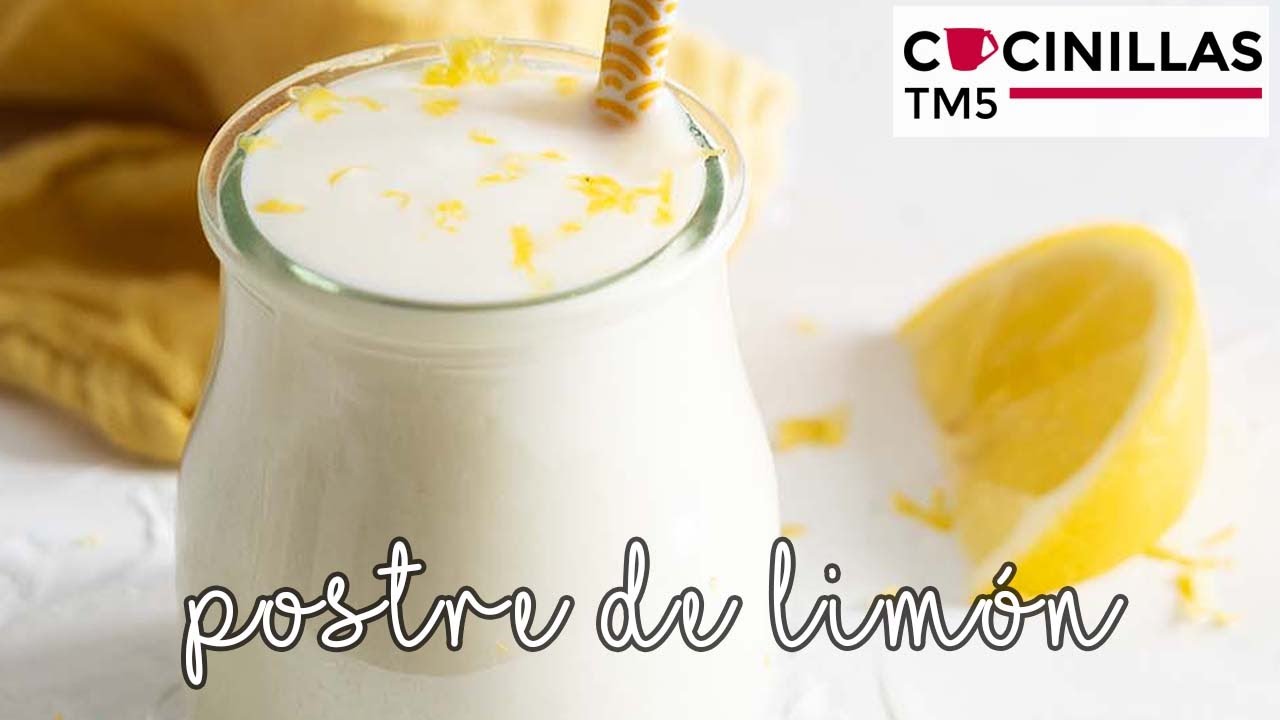 Postre de Limón con 3 Ingredientes 🍦🍋 | Recetas Thermomix