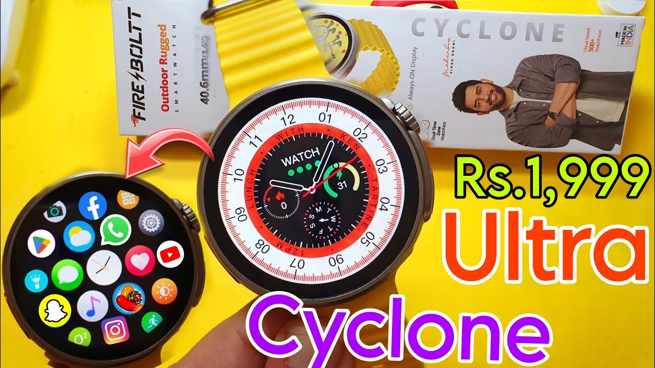 fire boltt cyclone unboxing & review | Fire Boltt Smartwatch Unboxing | Best Smartwatch Under 2000