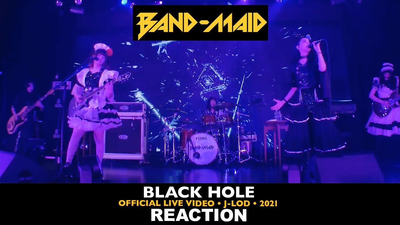 Musicians REACT to Band-Maid: Black Hole (Official Live Video) J-LOD