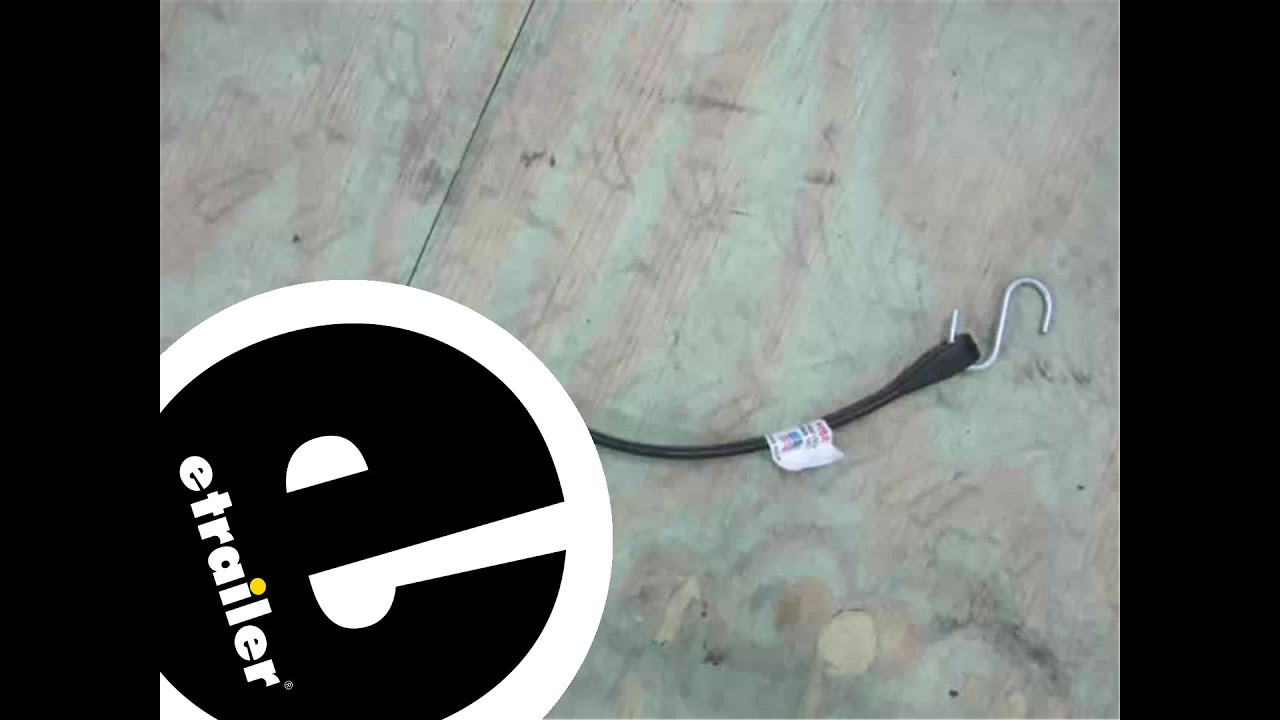 etrailer | Erickson Tarp Tie-Down Strap w/ S-Hooks: The Breakdown