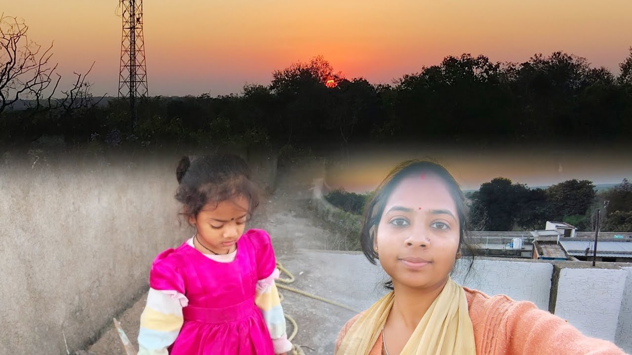 Itni khoobsurat saam ka nazara🌄😊||my daily vlog 🌸☺️