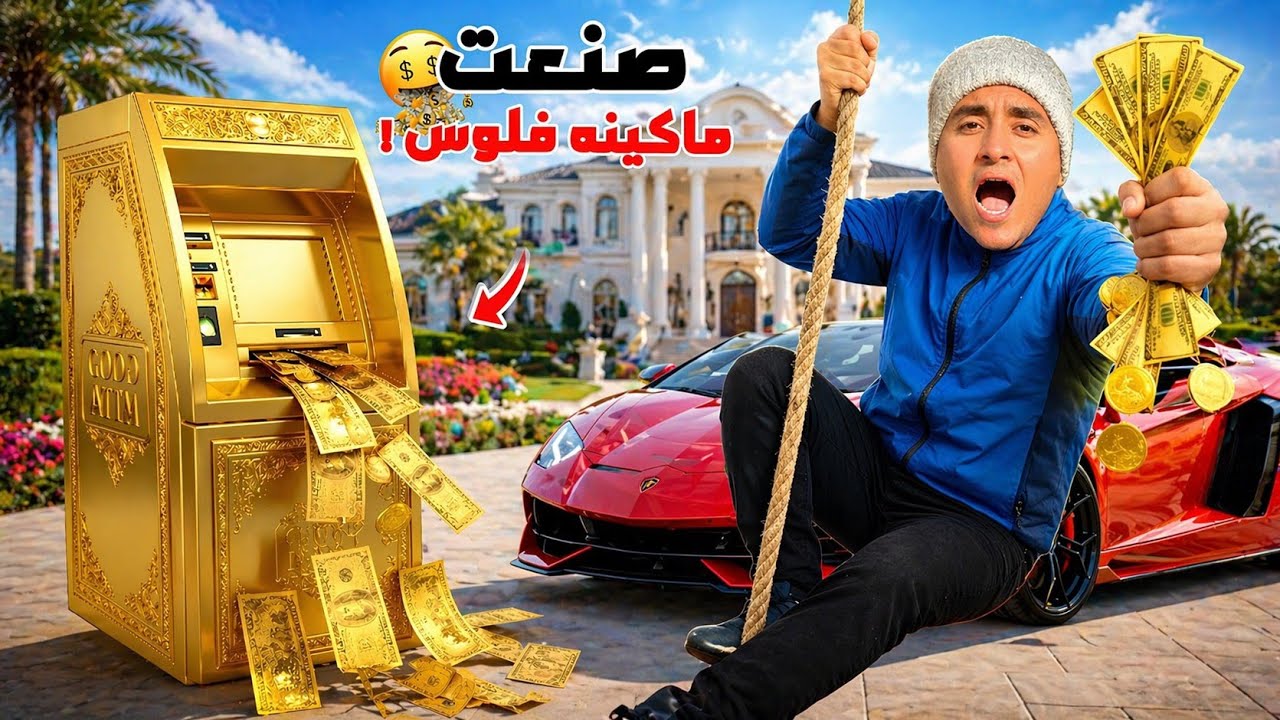 فيلم🔥لما أخوك الصغير يصنع ماكينة بتطلع فلوس💸😂| محمد احمد