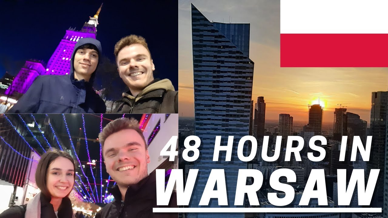 48 Hours Exploring WARSAW: Poland Travel Vlog