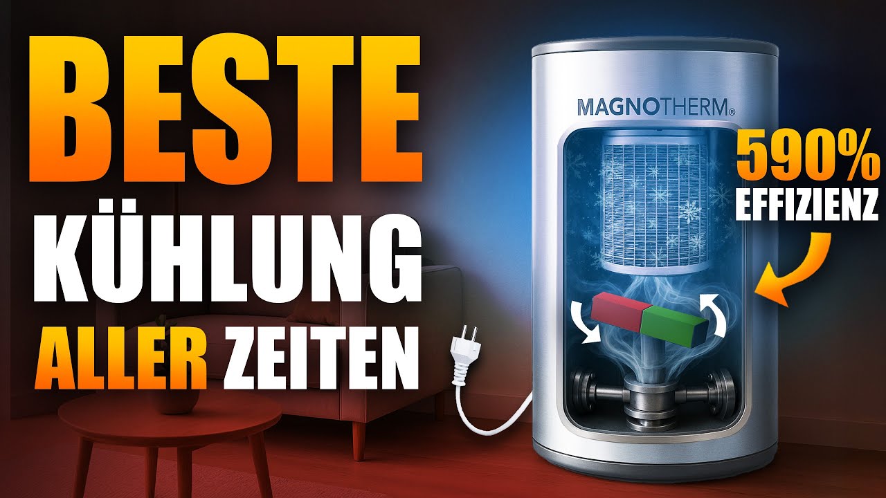 Neue Wunder-K&uuml;hlung aus Magneten: Schl&auml;gt jede Klimaanlage!
