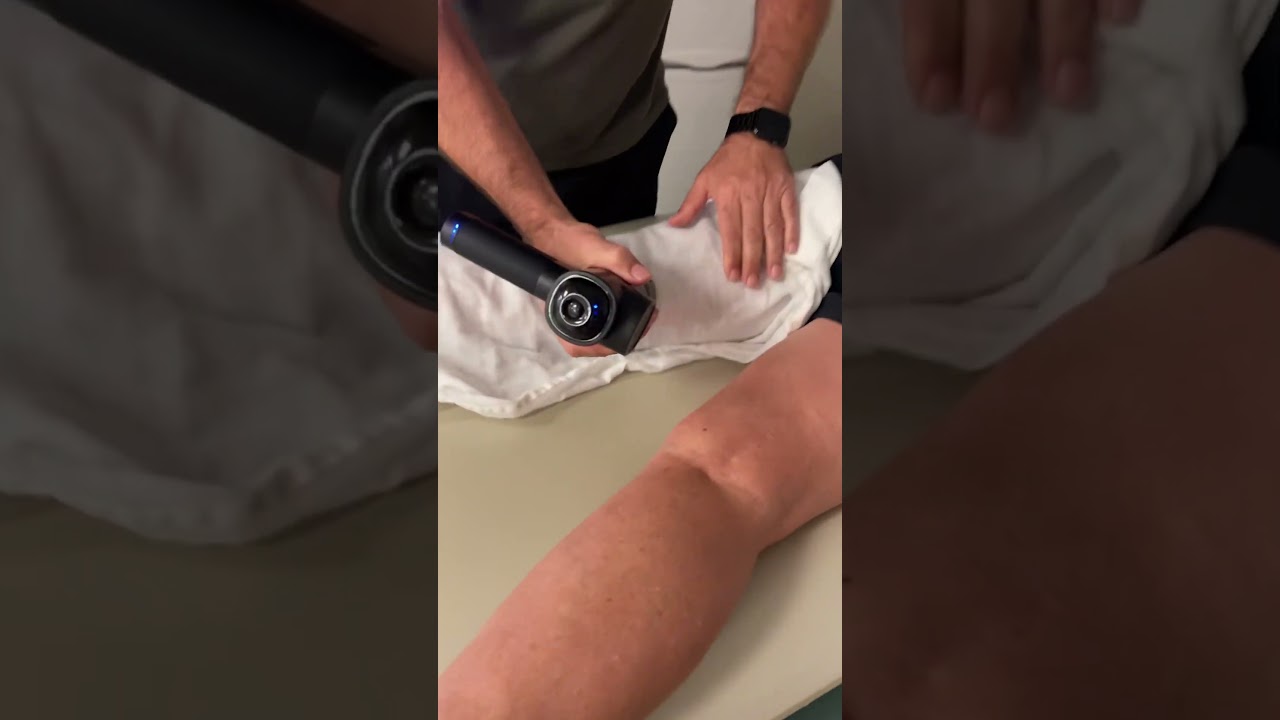 Hamstring Strain Massage Gun