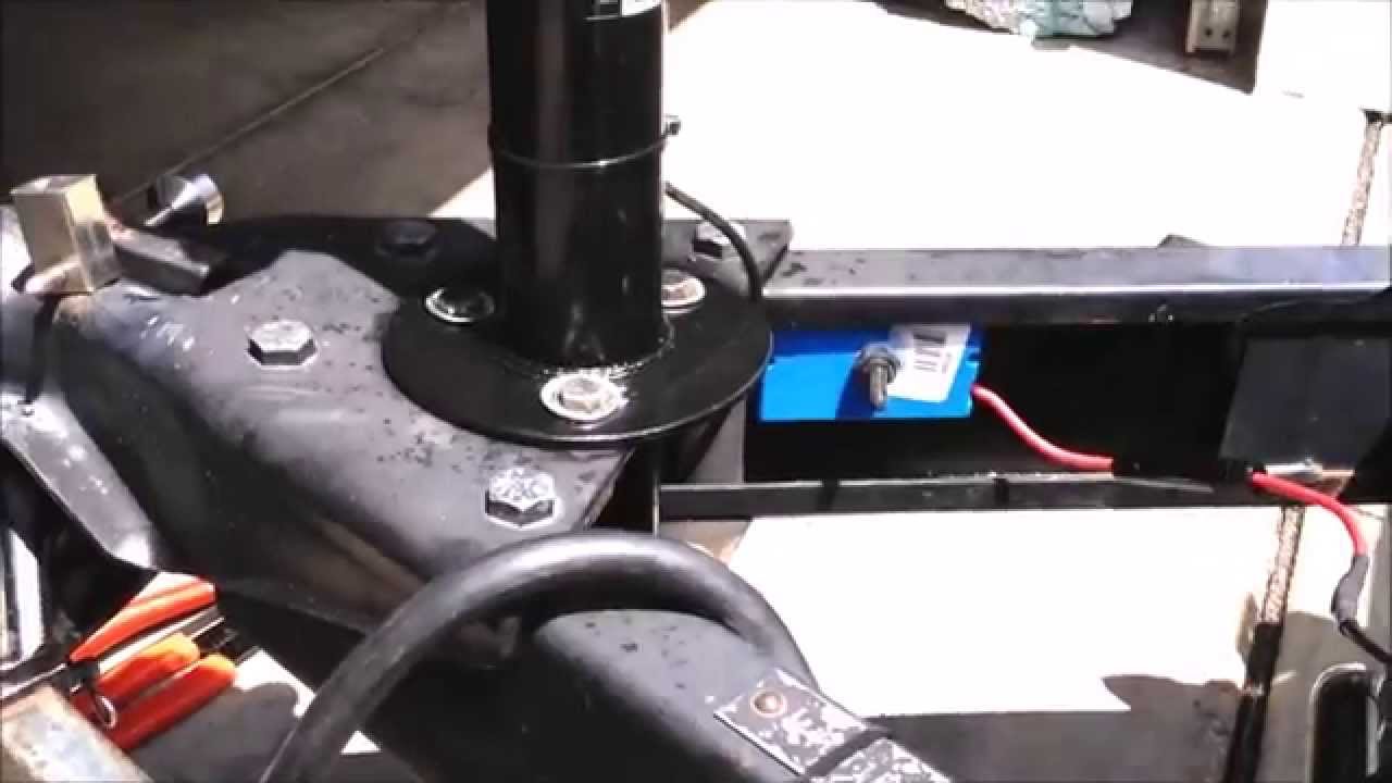 DIY How To Install Harbor Freight Electric Camper Tongue Trailer Jack 3500 Pounds Lifting Power