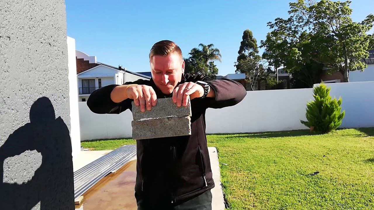 Sikaflex High Tack bonds 5 cement stock bricks instantly