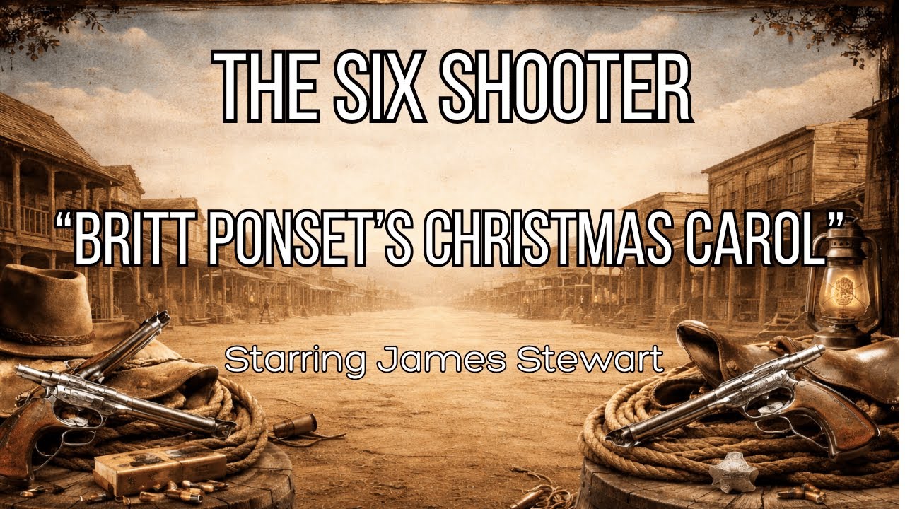 The Six Shooter - Britt Ponset's Christmas Carol (1953) | James Stewart Holiday Special