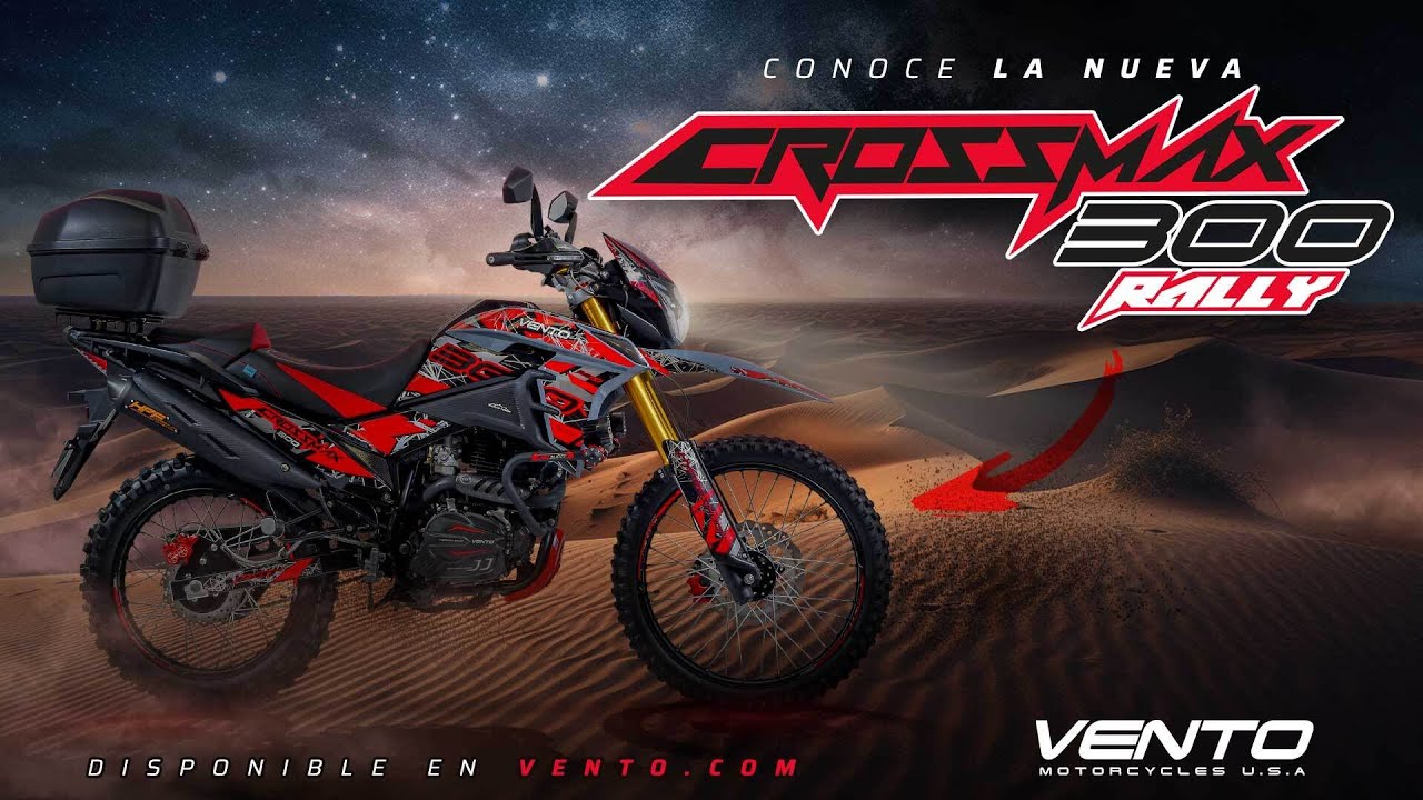 Vento Crossmax300 Rally - Nuevo poder off-road