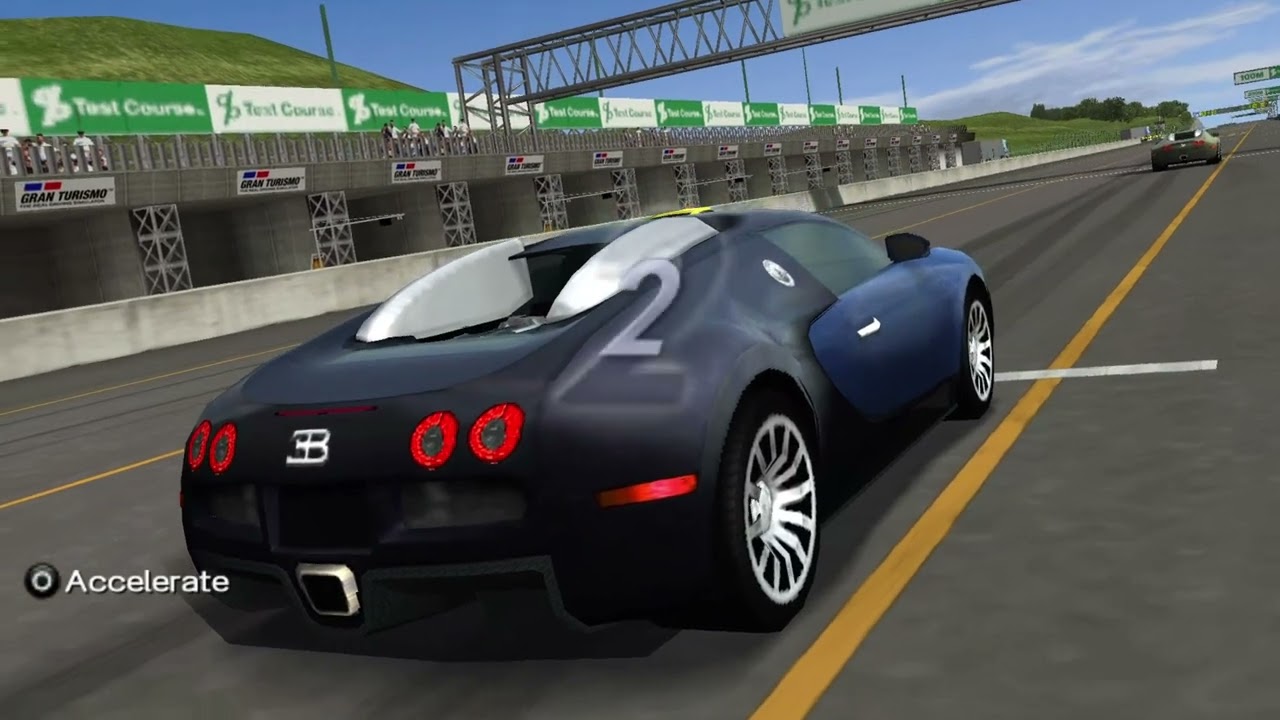 Bugatti Veyron 16.4 2009! Vs Mercedes AMG CLK-GTR Race car 1998! Comparison! #granturismo