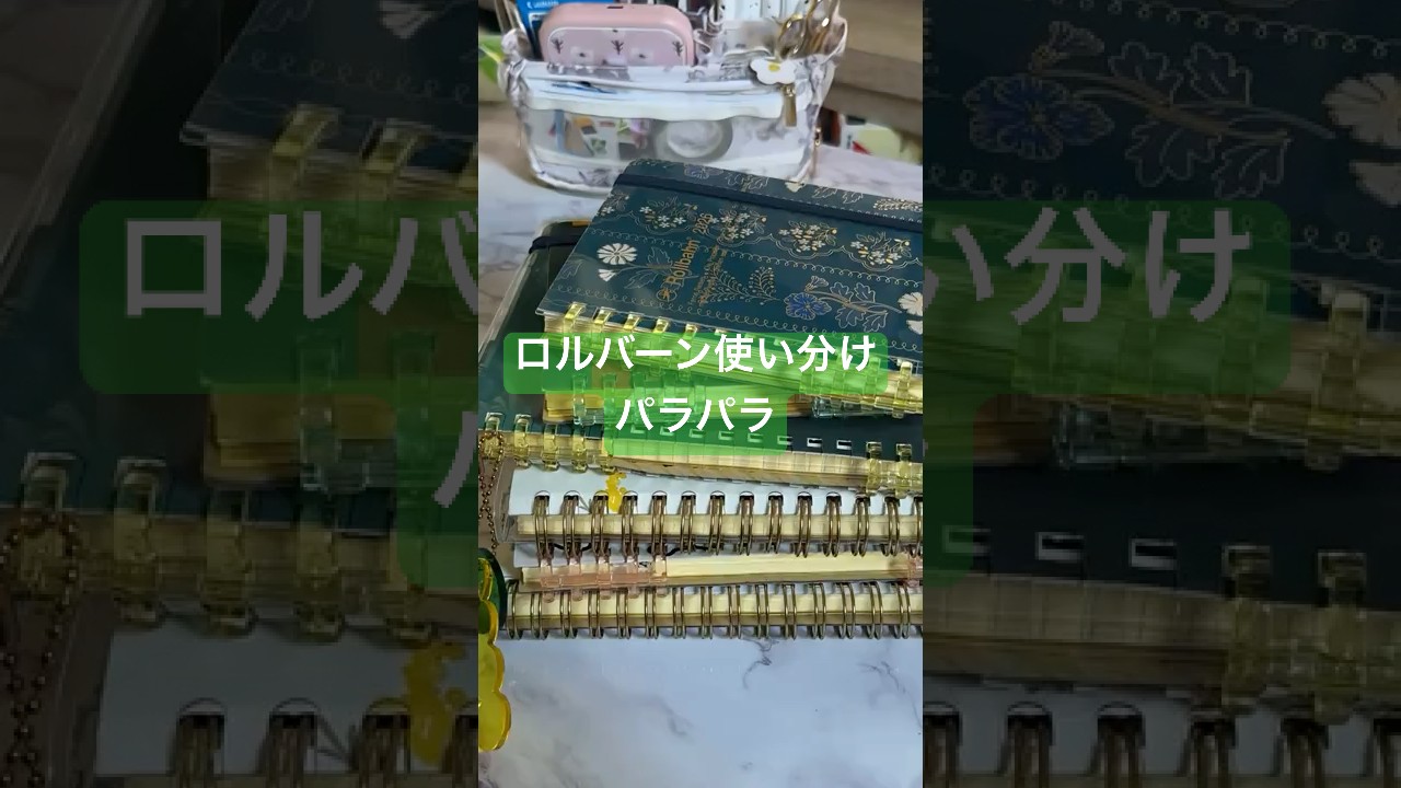 ロルバーン使い分けご紹介（6冊） #手帳 #手帳使い分け #ロルバーン ロルバーン＃ロルバーンダイアリー #ロルバーン使い分け #ライフログ #趣味ノート