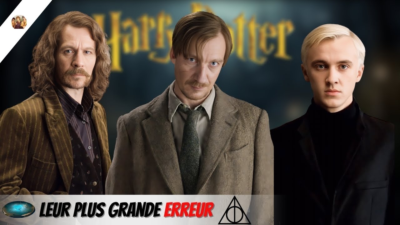 Les plus grandes erreurs commises par les personnages de Harry Potter #hp #harrypotter #dracomalfoy