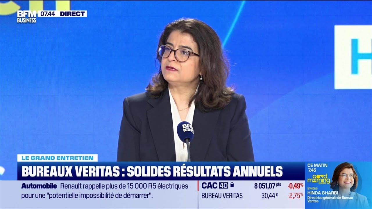 Le Grand entretien : Bureaux Veritas, solides résultats annuels