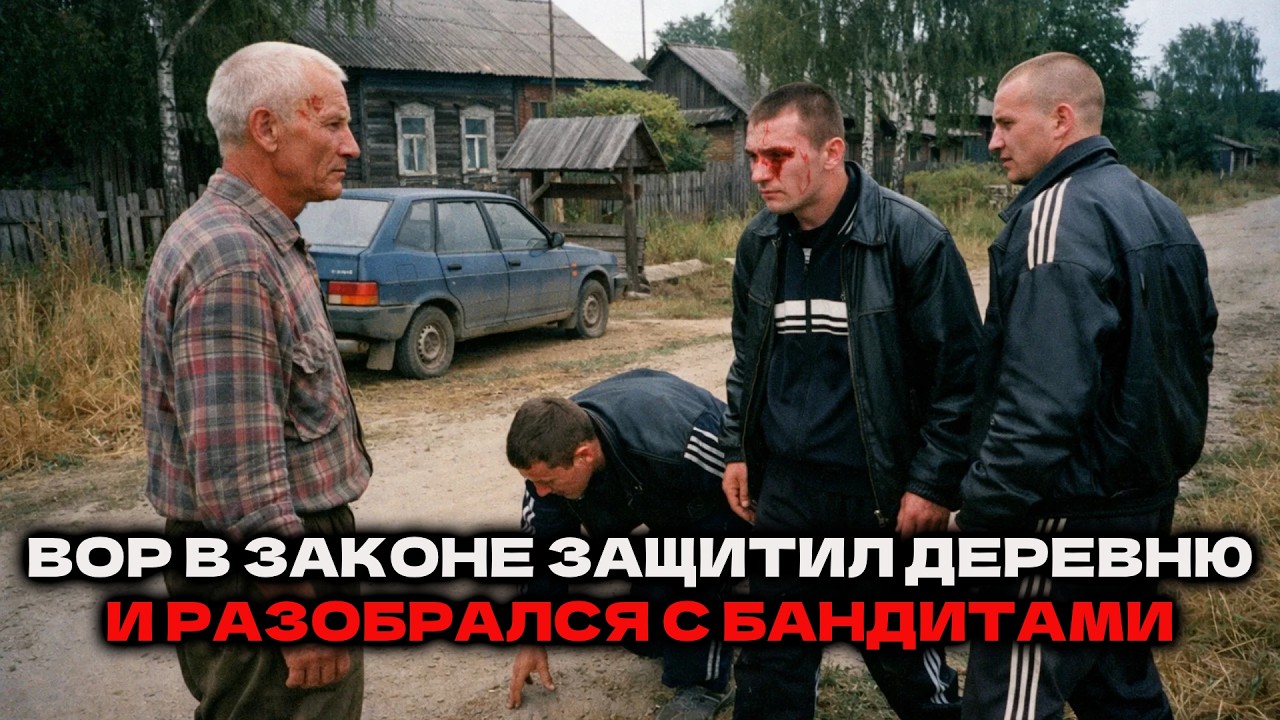 Трое бандитов пришли за ДАНЬЮ к соседям, но не знали, что рядом живёт ВОР В ЗАКОНЕ