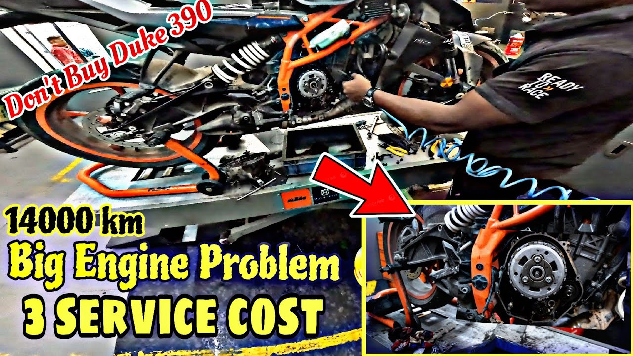My Bike Last Free Service | 3 Service Cost Of KTM Duke 390 gen 3 | Speedo Khan