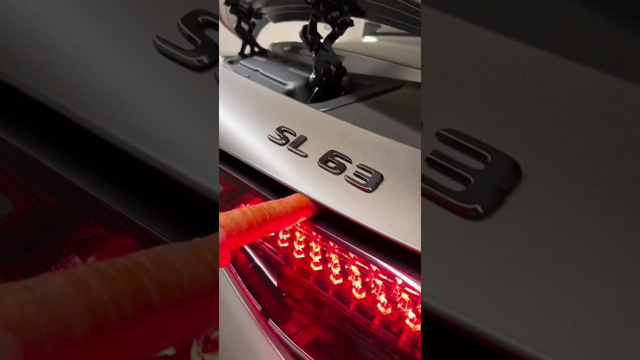 Carrot test on SL63 AMG 🥕