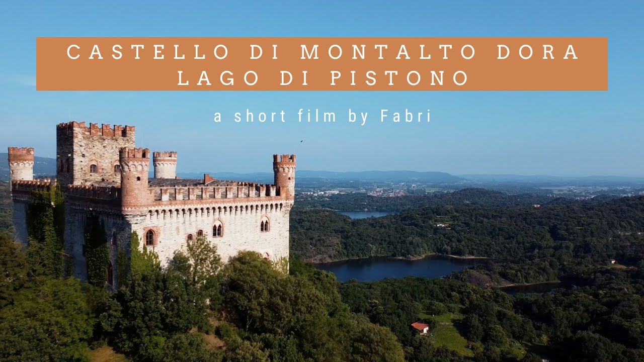Castello di Montalto Dora - Lago Pistono by drone