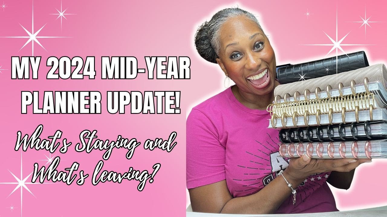 LET'S CHAT | JULY 2024 MID-YEAR PLANNER LINEUP | UPDATED PLANNER STACK | JUSTRACHELLEW