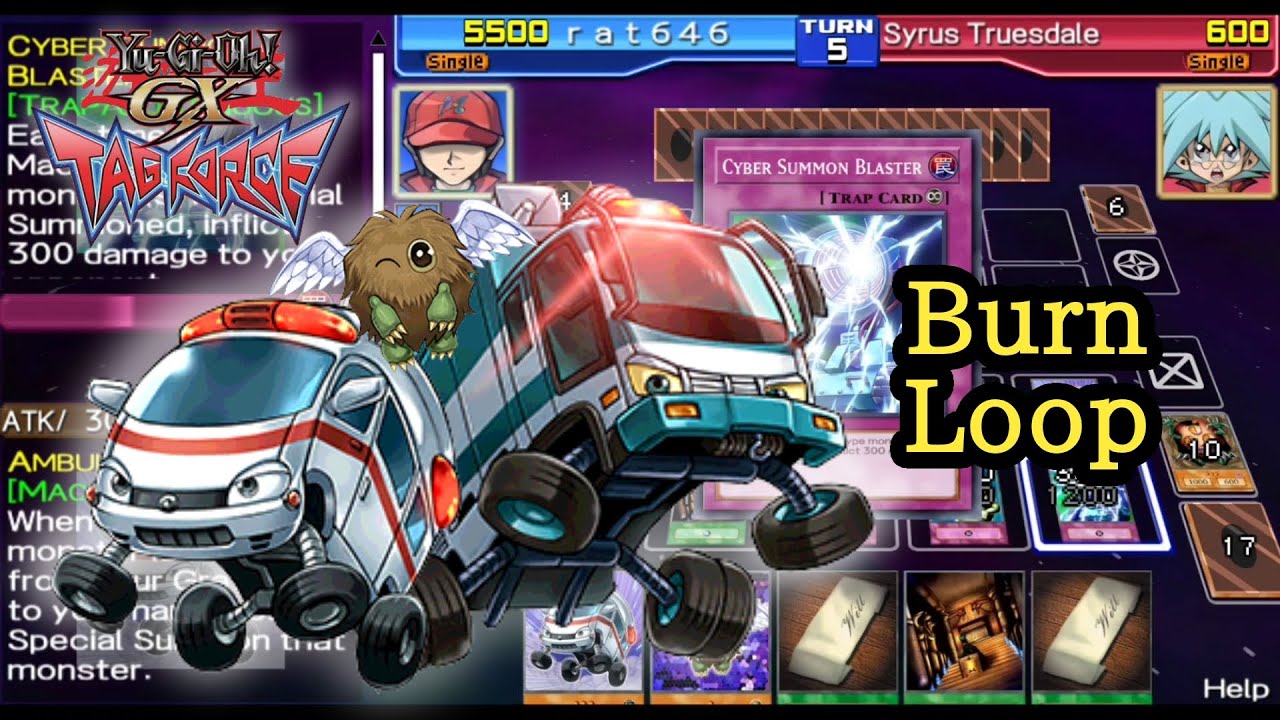 Roid Burn Loop vs. Syrus Truesdale [ Yugioh GX Tag Force ]