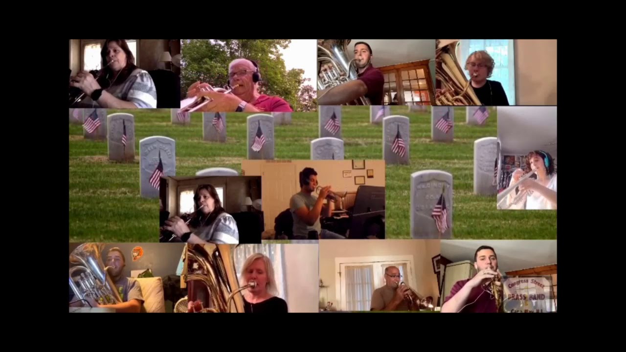 Congress Street Brass Band  Hymn to the Fallen Virtual Pandemic Performance 2020