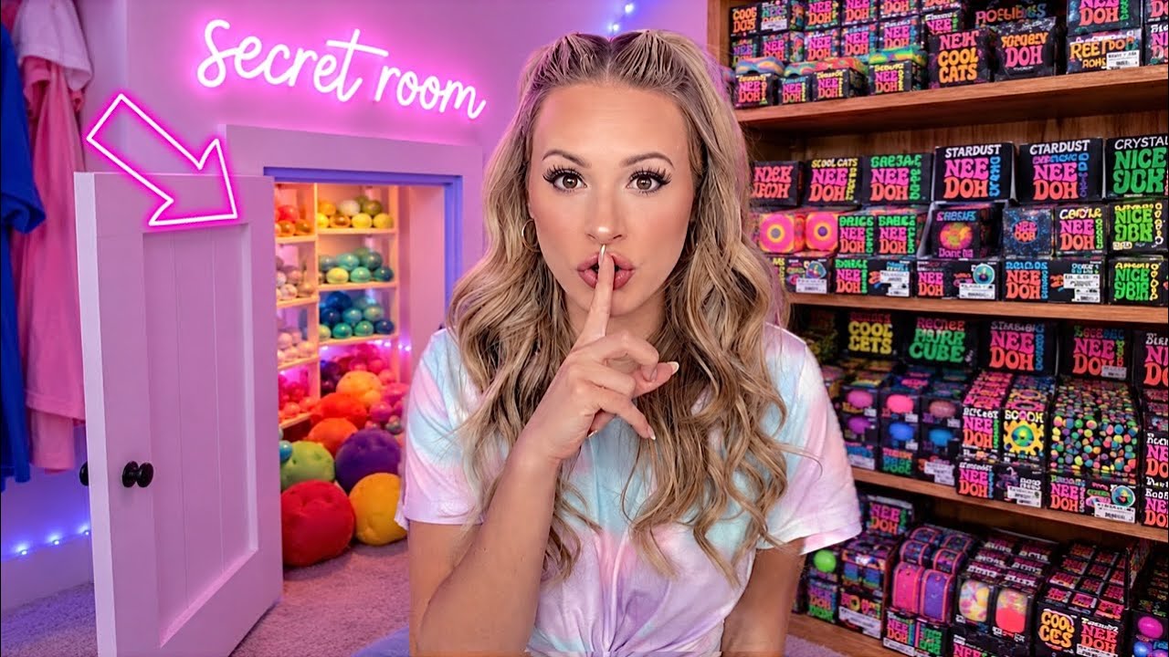 I FOUND A SECRET NEEDOH & DUMPLING ROOM IN MY HOUSE?! 🤫🚪 *NOT CLICKBAIT* #secretroom #viral #trend