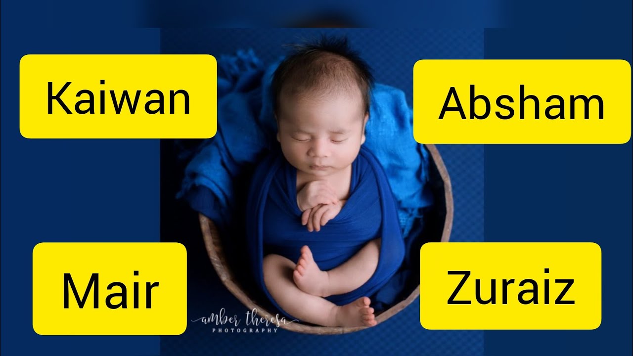 Muslim Boys Unique Names With Meaning