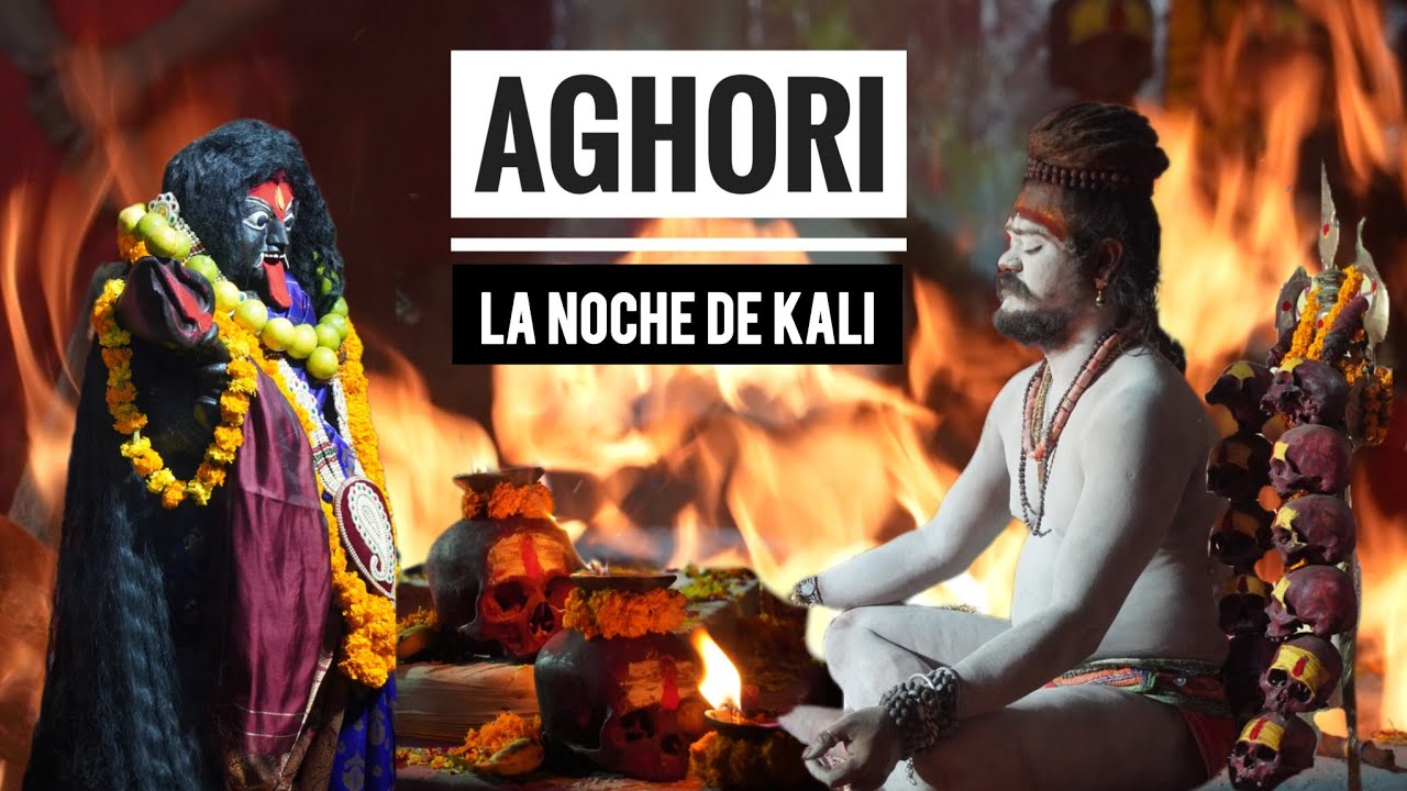 Aghori y Maa Kali, la Diosa hindú de la Muerte | Rituales en el Maha Kumbh Mela | Hare Krishna #kali
