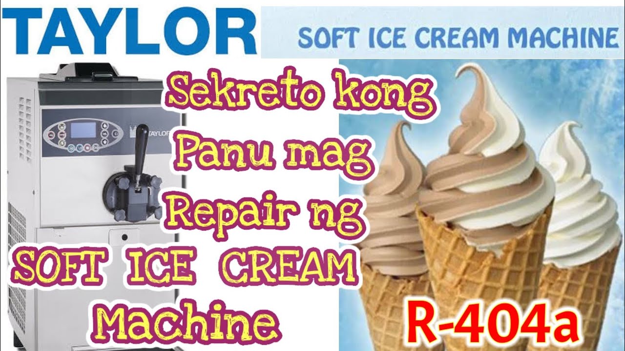 TAYLOR SOFT ICE CREAM MACHINE | Mga Sekreto kong Panu Mag Repair ng Ice Cream Machine | R-404a