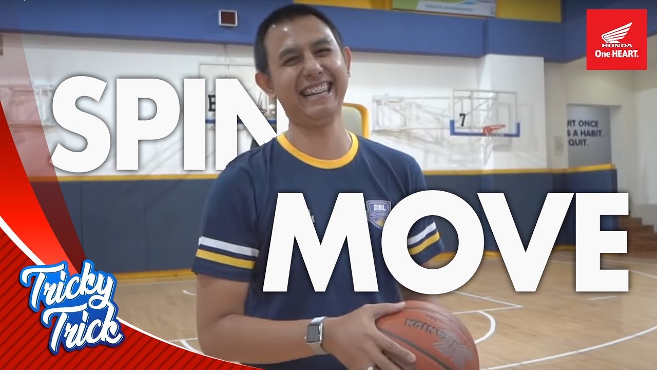 Tutorial Basket - Mudah Lewati Defender dengan Dribble “Spin Move” - Tricky Trick by Honda