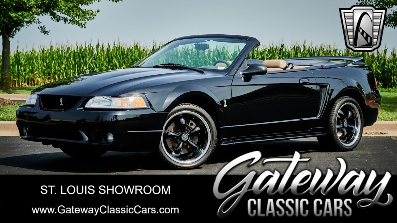 1999 Ford Mustang Cobra Convertible Gateway Classic Cars St. Louis #9417
