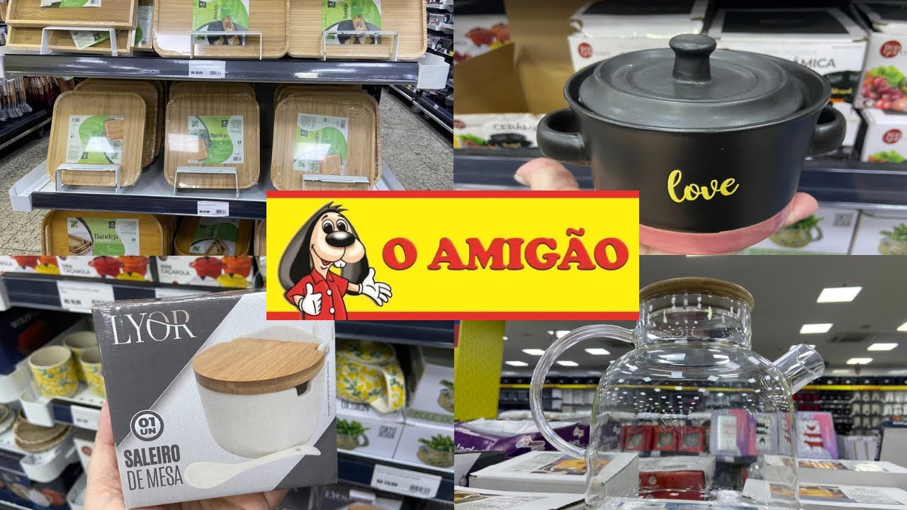 TOUR E ACHADINHOS NA LOJA O AMIGÃO #achadinhos #oamigão